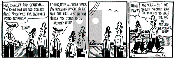 Overboard on Saturday October 14, 2000 Comic Strip