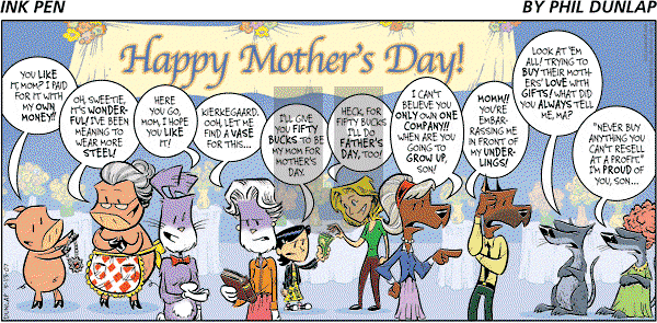 Ink Pen - Sunday May 13, 2007 Comic Strip