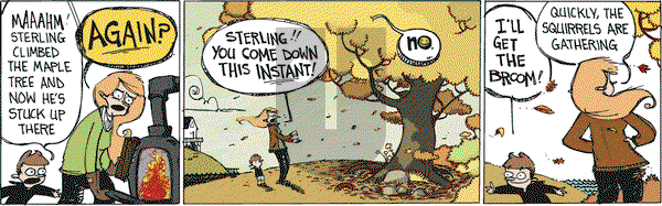 Wallace the Brave on Thursday November 2, 2017 Comic Strip