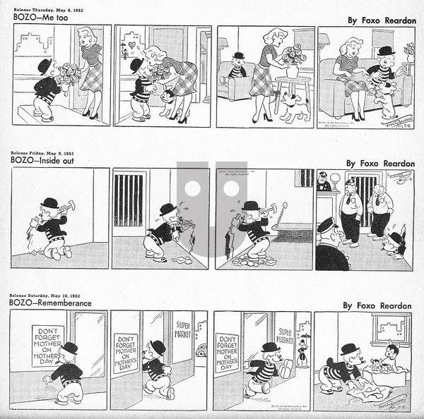 Bozo on Monday March 3, 2025 Comic Strip