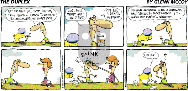 The Duplex on Sunday September 1, 2002 Comic Strip