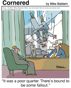 Cornered on Monday July 4, 2011 Comic Strip