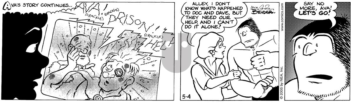 Alley Oop - Wednesday May 4, 2005 Comic Strip