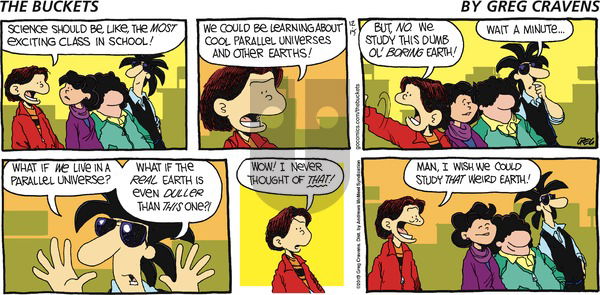 The Buckets on Sunday December 15, 2019 Comic Strip