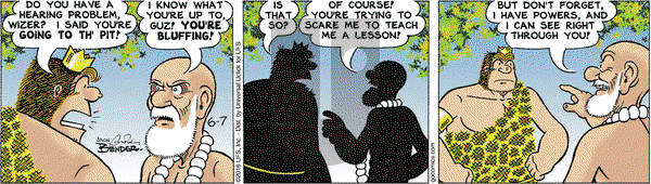Alley Oop on Tuesday June 7, 2016 Comic Strip