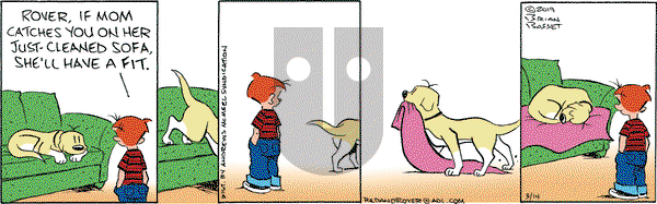 Red and Rover on Thursday March 14, 2019 Comic Strip