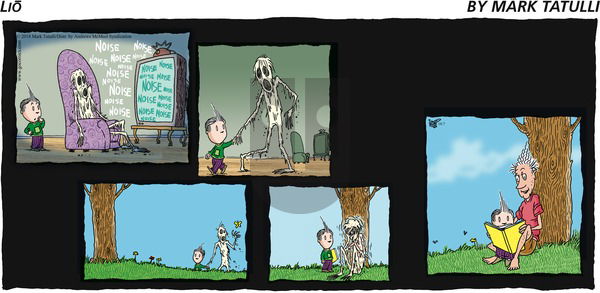 Lio on Sunday October 7, 2018 Comic Strip