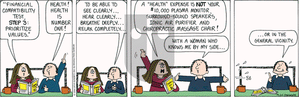 Cathy Classics on Saturday April 24, 2004 Comic Strip