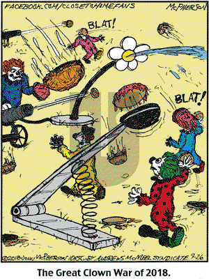 Close to Home on Wednesday September 26, 2018 Comic Strip