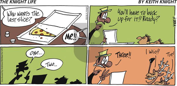 The Knight Life on Sunday February 4, 2018 Comic Strip