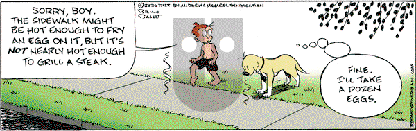 Red and Rover on Friday July 17, 2020 Comic Strip