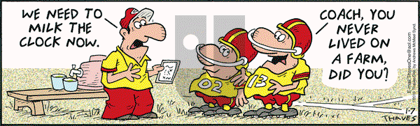 Frank and Ernest on Monday January 7, 2019 Comic Strip
