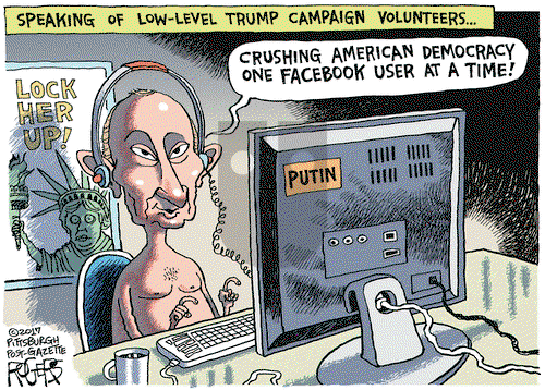 Rob Rogers on Friday November 3, 2017 Comic Strip