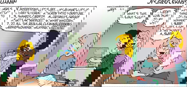 Luann on Tuesday June 13, 2006 Comic Strip