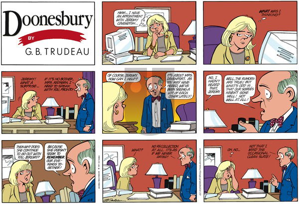 Doonesbury on Sunday June 8, 1997 Comic Strip