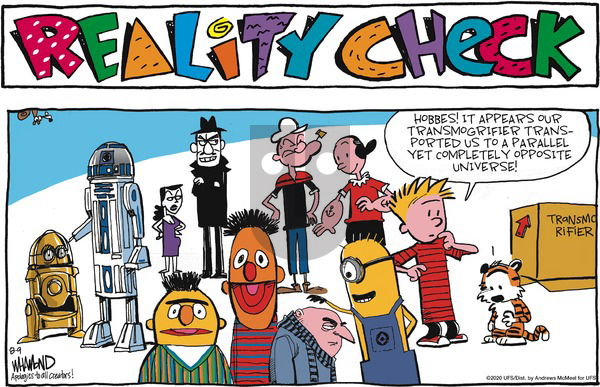 Reality Check on Sunday August 9, 2020 Comic Strip