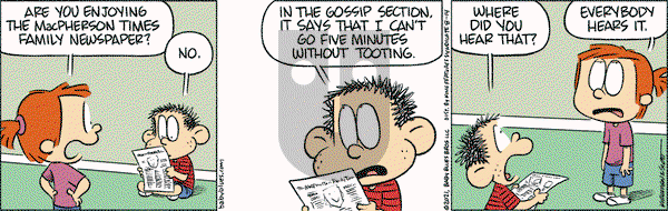 Baby Blues on Saturday August 14, 2021 Comic Strip
