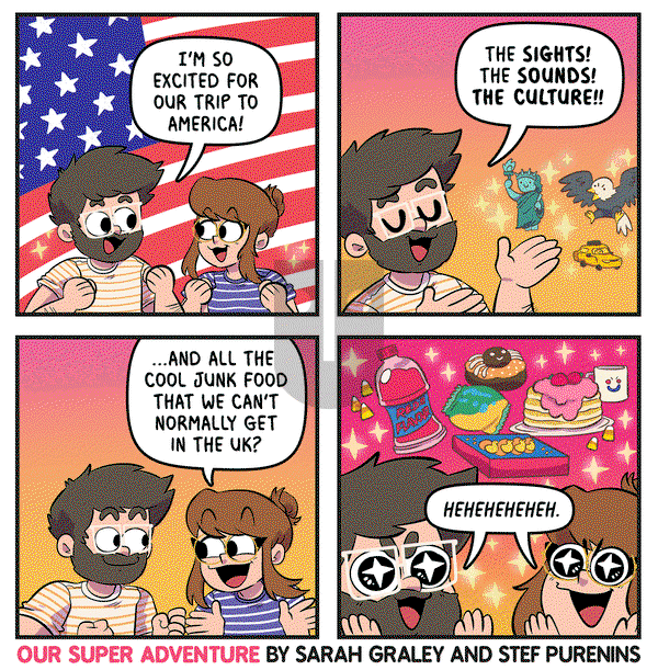 Our Super Adventure on Monday October 14, 2024 Comic Strip
