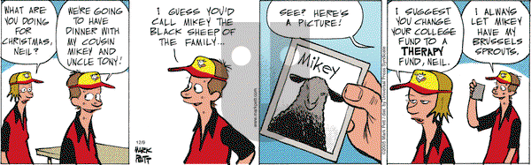 Lucky Cow - Friday December 9, 2005 Comic Strip