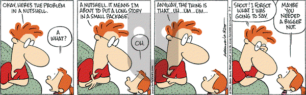 Baby Blues on Monday July 9, 2007 Comic Strip