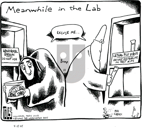 Tom Toles on Friday April 15, 2005 Comic Strip