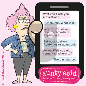 Aunty Acid on Friday March 18, 2016 Comic Strip
