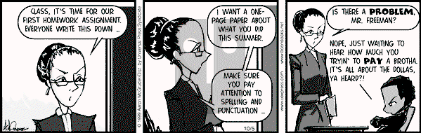 The Boondocks on Tuesday May 8, 2007 Comic Strip