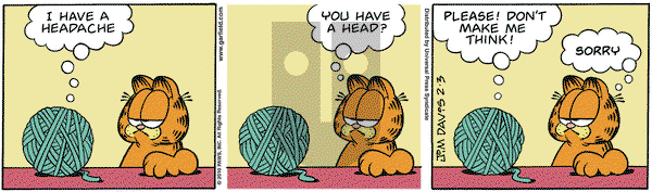 Garfield - Wednesday February 3, 2010 Comic Strip