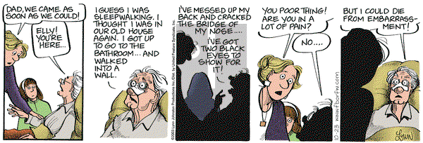 For Better or For Worse on Thursday October 23, 2003 Comic Strip