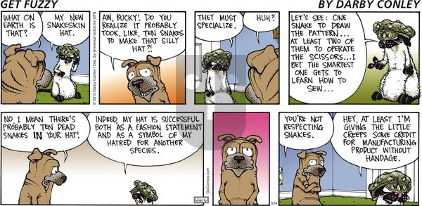 Get Fuzzy on Sunday March 24, 2013 Comic Strip