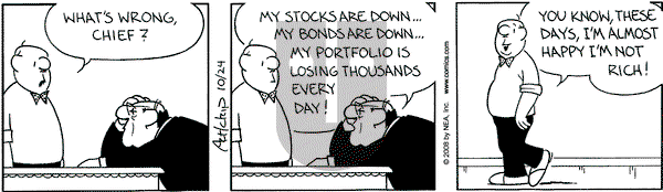 The Born Loser on Friday October 24, 2008 Comic Strip