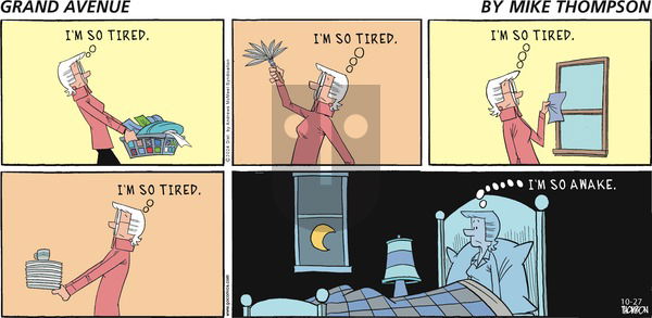 Grand Avenue on Sunday October 27, 2024 Comic Strip