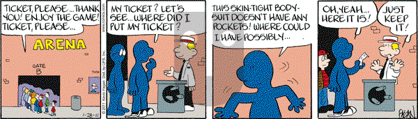 Drabble on Friday January 28, 2011 Comic Strip