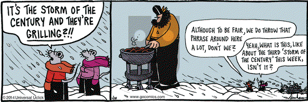 Overboard on Wednesday January 15, 2014 Comic Strip