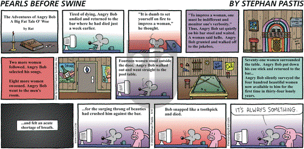 Pearls Before Swine on Sunday September 7, 2003 Comic Strip