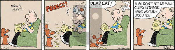Drabble on Friday January 4, 2013 Comic Strip