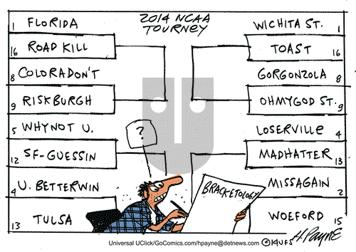 Henry Payne on Wednesday March 19, 2014 Comic Strip