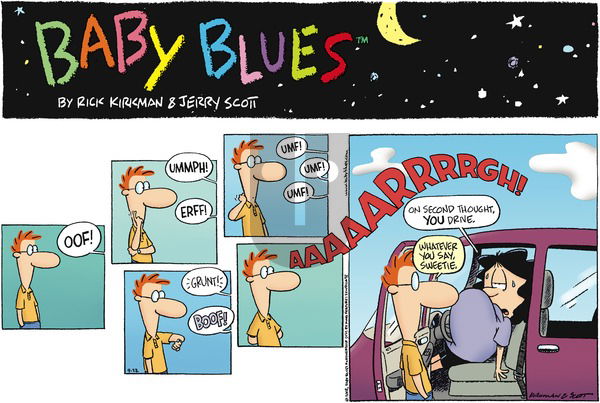 Baby Blues - Sunday September 22, 2002 Comic Strip
