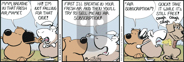 DeFlocked on Saturday September 3, 2016 Comic Strip