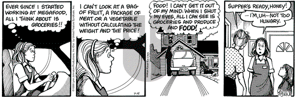 For Better or For Worse on Thursday July 15, 1999 Comic Strip