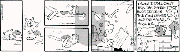 Drabble on Thursday February 27, 2003 Comic Strip