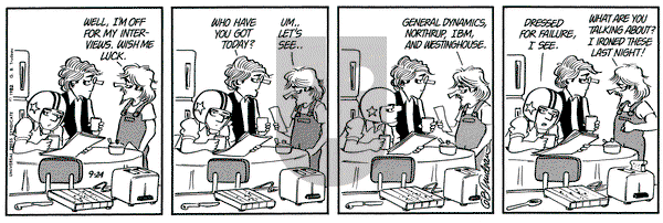 Doonesbury on Friday September 24, 1982 Comic Strip