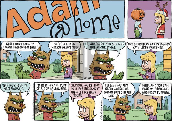 Adam@Home on Sunday October 28, 2018 Comic Strip
