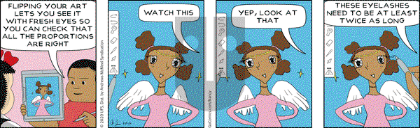 Nancy on Saturday August 29, 2020 Comic Strip