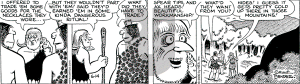 Alley Oop on Wednesday June 14, 2000 Comic Strip