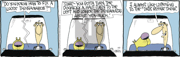 The Duplex on Tuesday April 2, 2019 Comic Strip