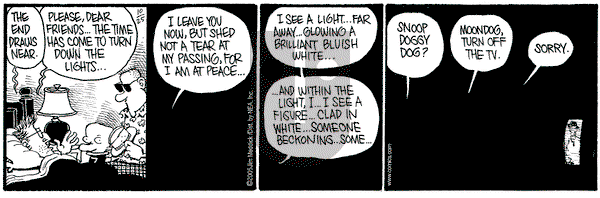 Monty on Tuesday October 25, 2005 Comic Strip