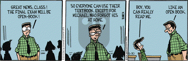 Grand Avenue on Monday May 30, 2016 Comic Strip