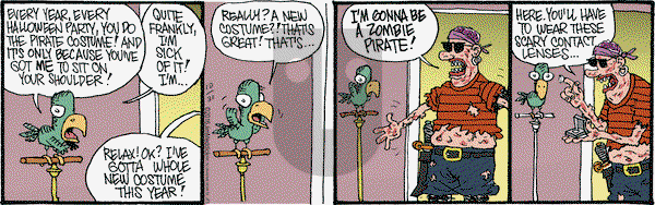 Monty on Monday October 31, 2016 Comic Strip
