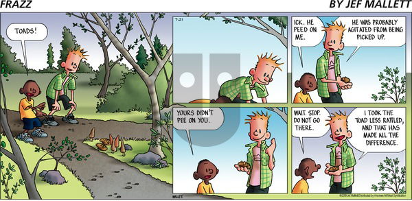 Frazz on Sunday July 21, 2019 Comic Strip